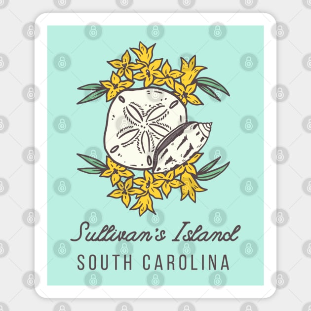 Sullivan's Island South Carolina SC Tourist Souvenir Magnet by carolinafound